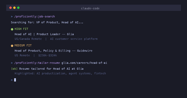Using Claude to search for jobs and tailor resumes
