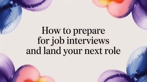 Illustration for How to Prepare for Job Interviews and Land Your Next Role